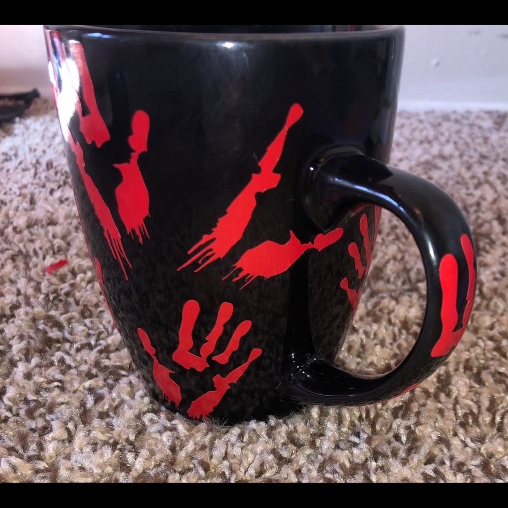 Halloween coffee cup